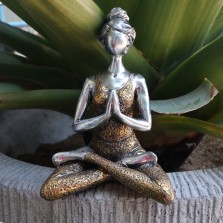 Estatueta Yoga Lady
