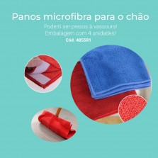 Panos microfibra para o chão 